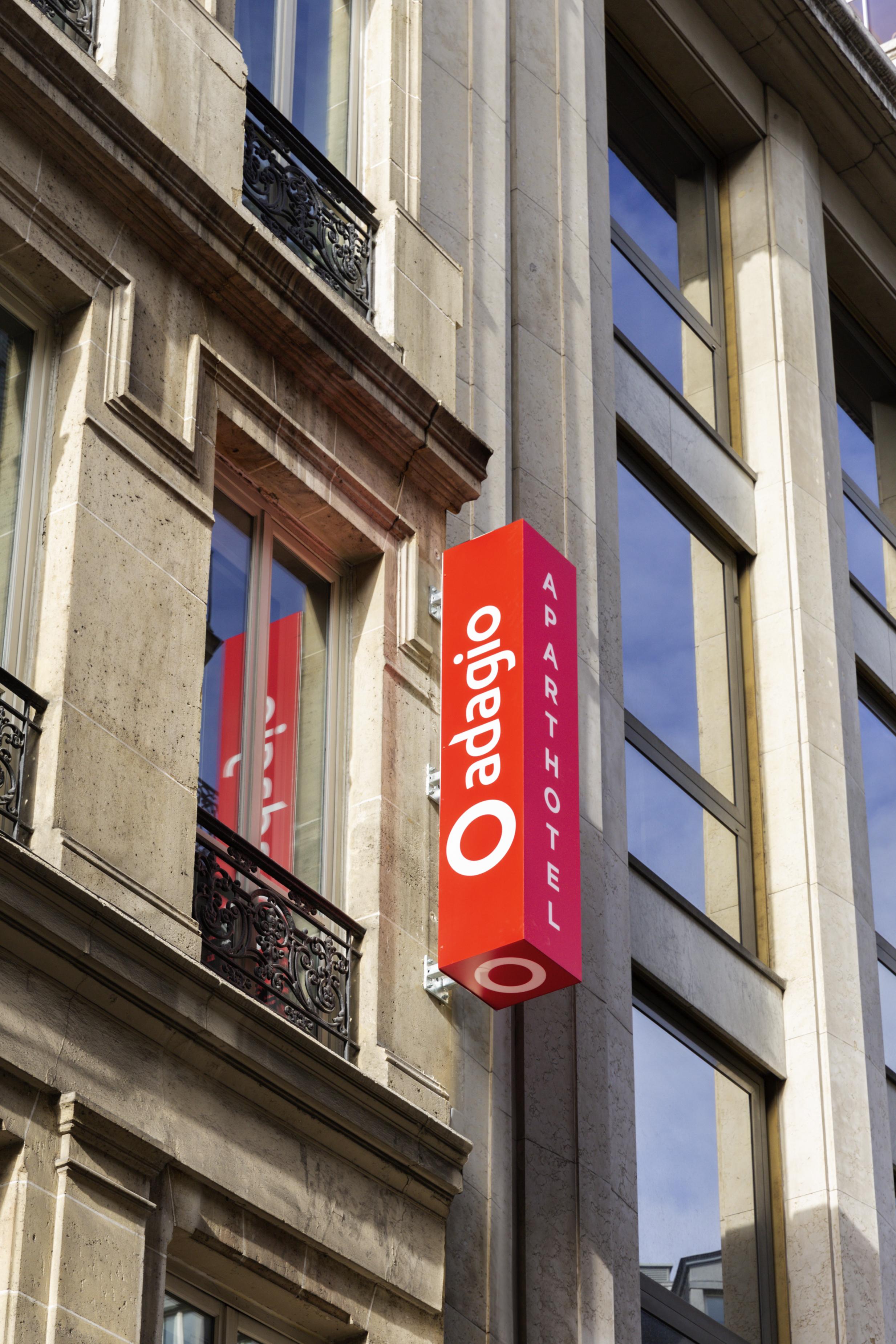 Aparthotel Adagio Paris Opera Buitenkant foto