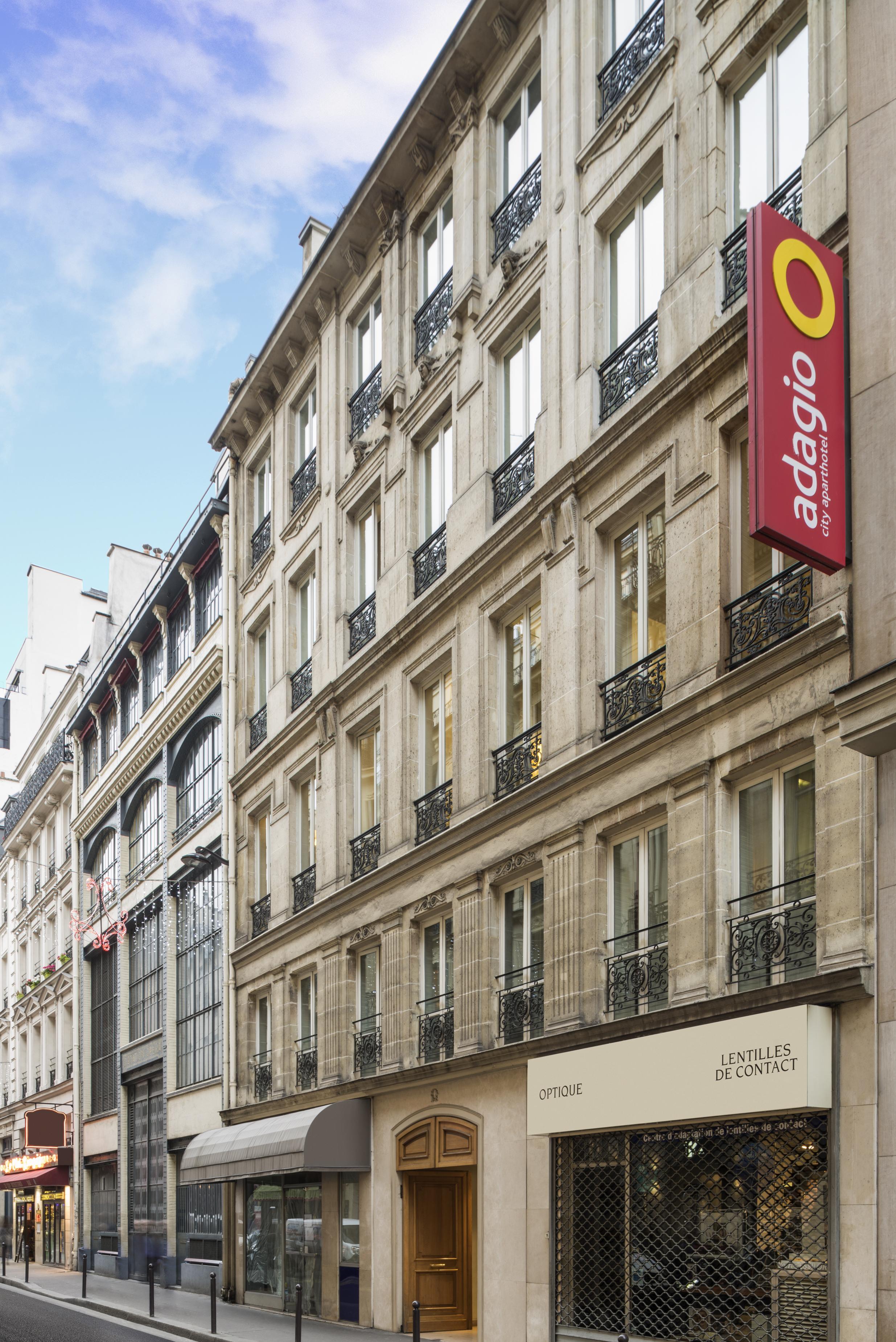 Aparthotel Adagio Paris Opera Buitenkant foto
