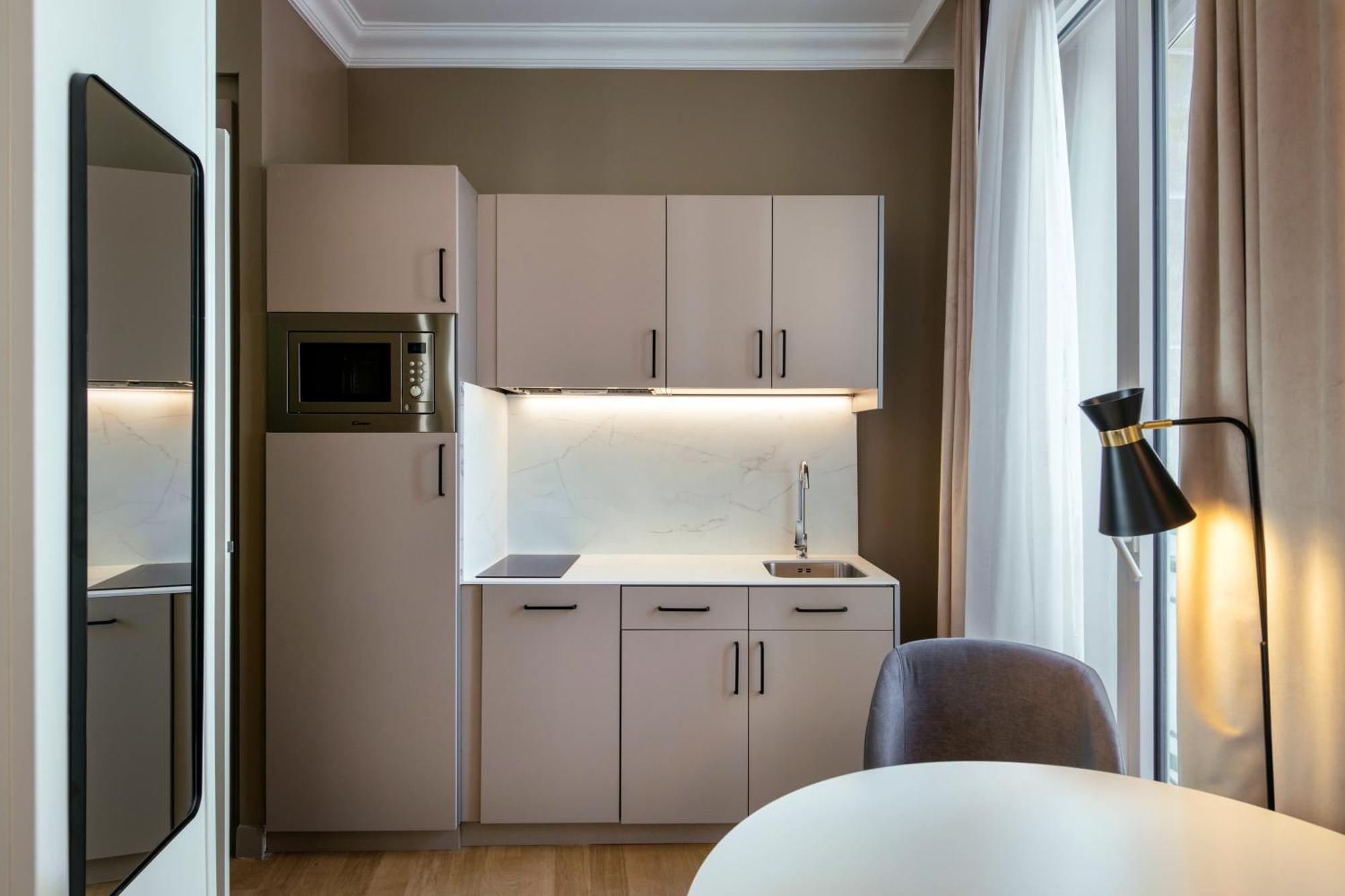 Aparthotel Adagio Paris Opera Kamer foto