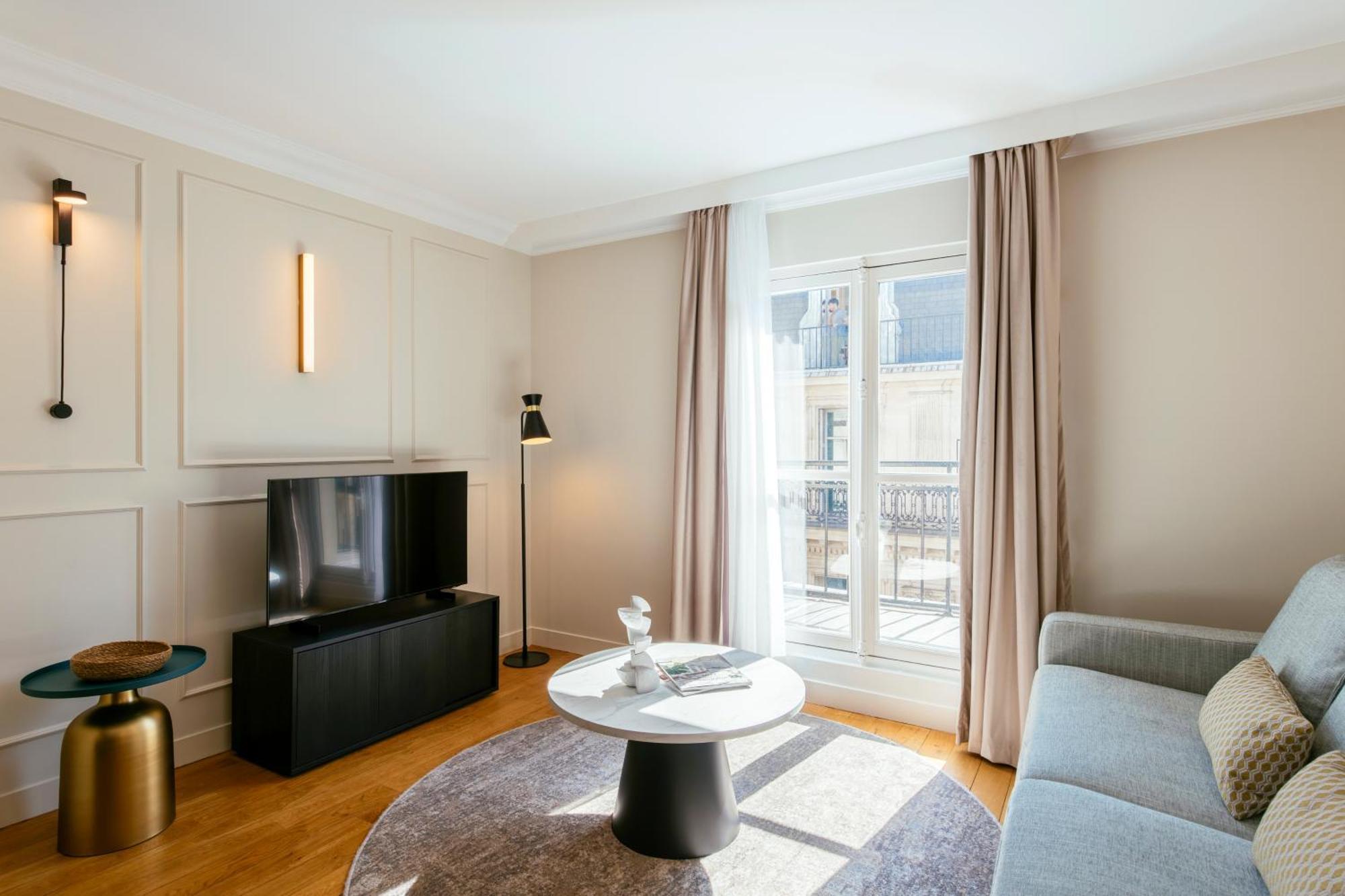 Aparthotel Adagio Paris Opera Kamer foto