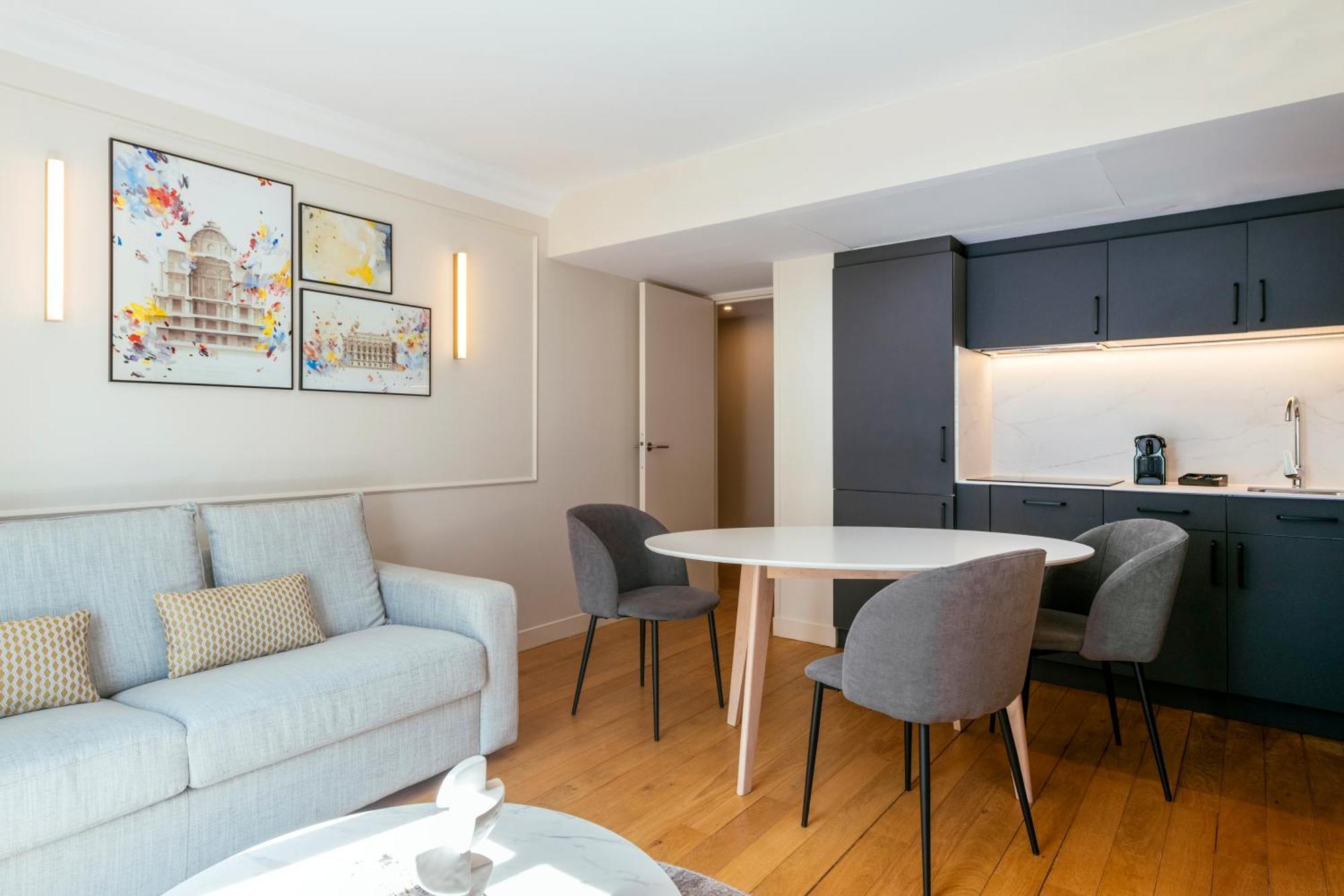 Aparthotel Adagio Paris Opera Kamer foto